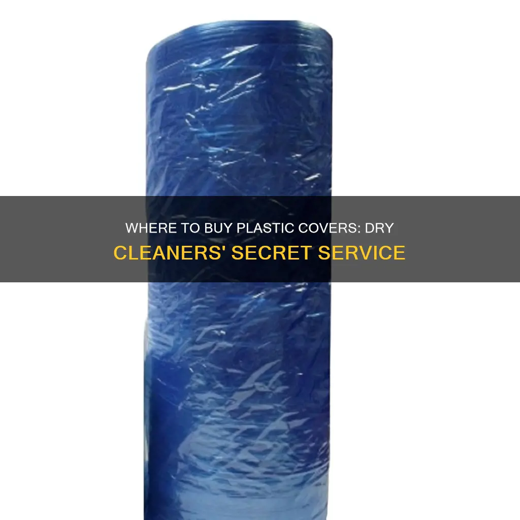 do dry cleaners sell plastic covers