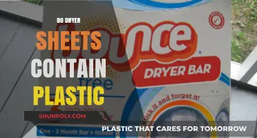 Are Dryer Sheets Made of Plastic?