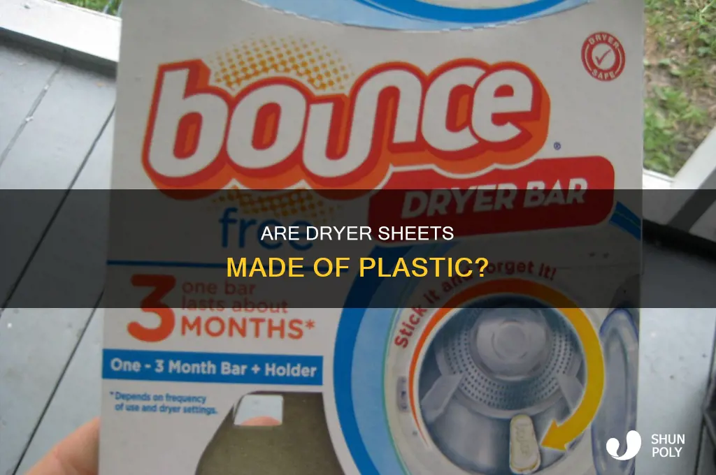 do dryer sheets contain plastic