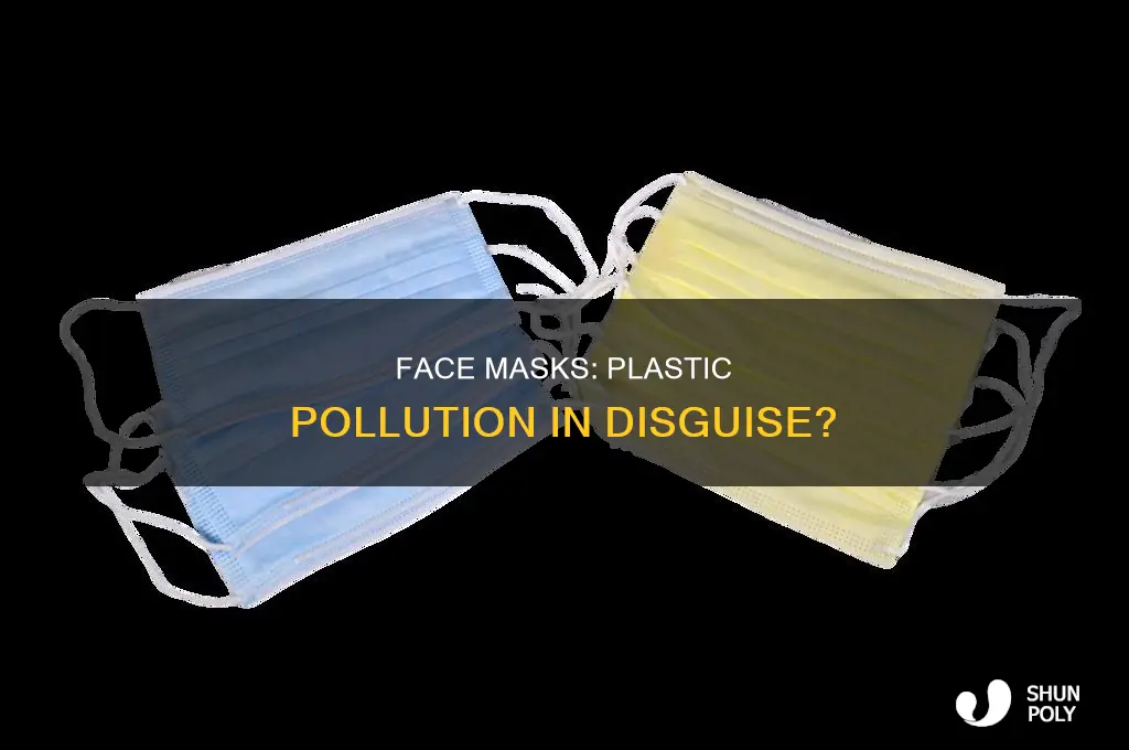 do face masks contain plastic