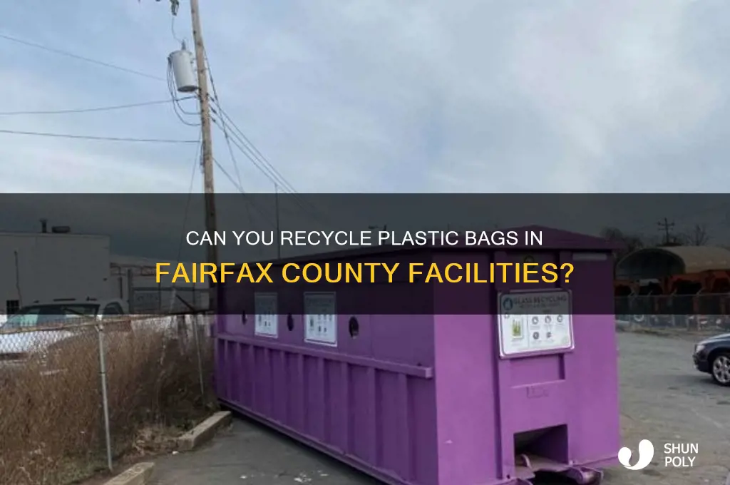 do fairfax county recycling facilities allow plastic bags