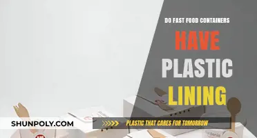 Fast Food Containers: Plastic Lining Secrets