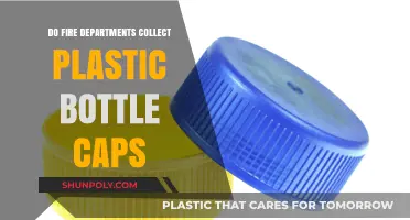Do Fire Departments Collect Plastic Bottle Caps for Recycling?