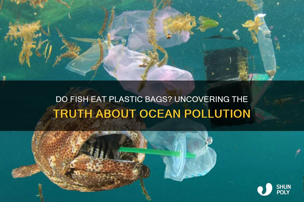 do fish eat plastic bags