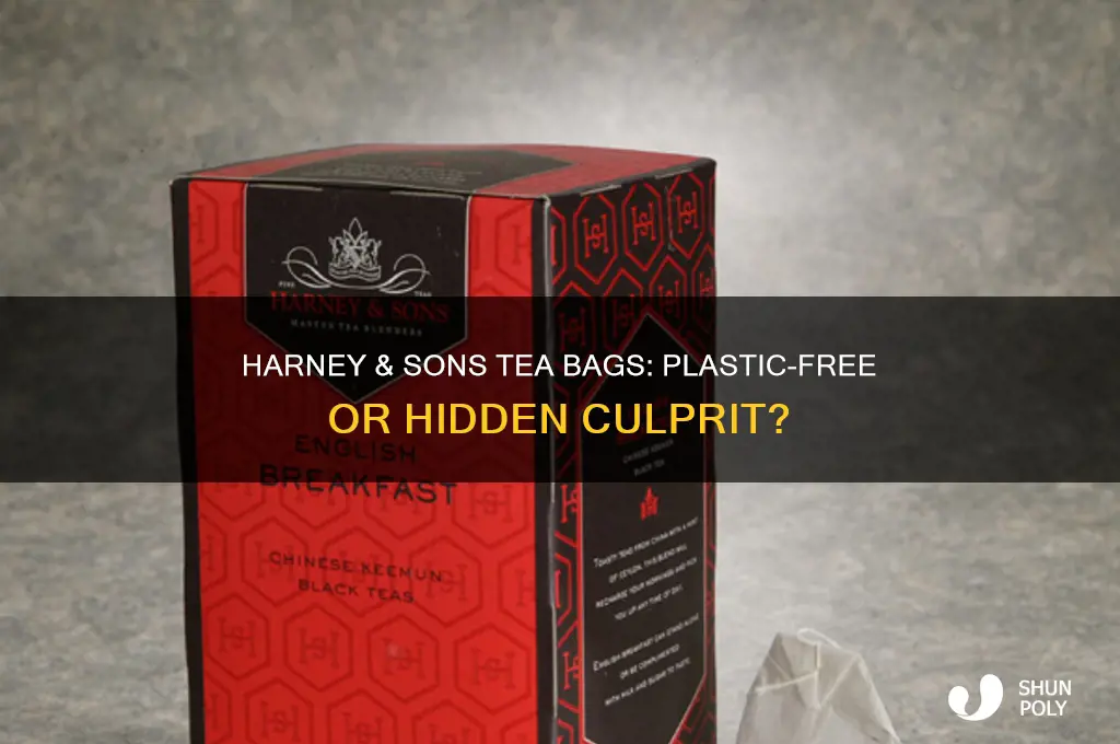 do harney and sons tea bags contain plastic