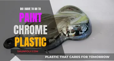 Transforming Chrome Plastic: A Guide to Painting