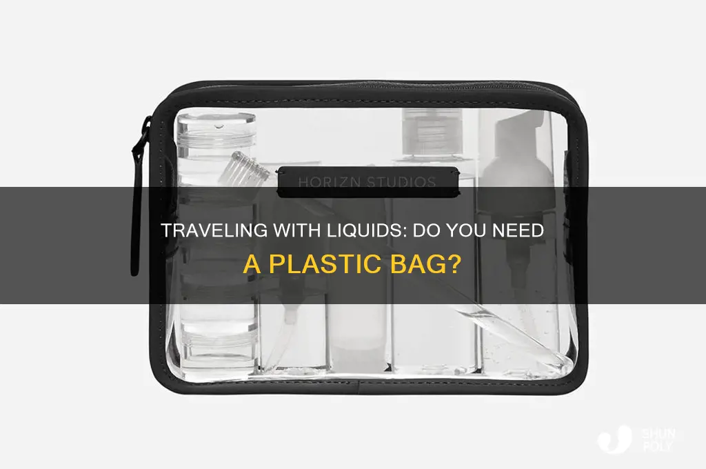 do i have to pack liquids in a plastic bag
