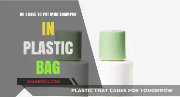 Traveling with Mini Shampoos: Plastic Bag Requirement Explained