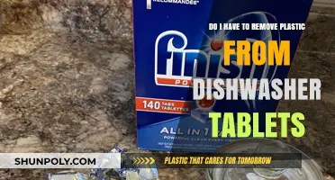 Should You Remove Plastic Wrap from Dishwasher Tablets Before Use?