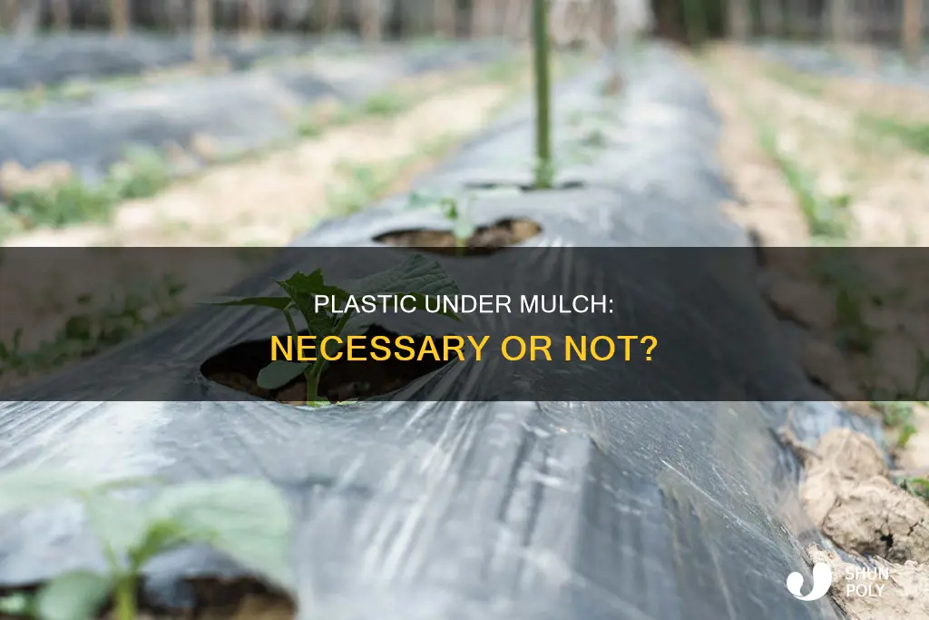 do i need plastic under mulch