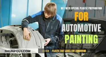 Plastic Prep for Auto Painting: Special Treatment Needed?