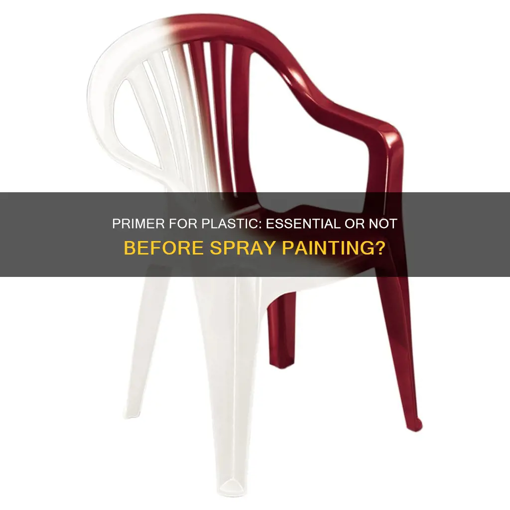 do i need to prime plastic before spray painting