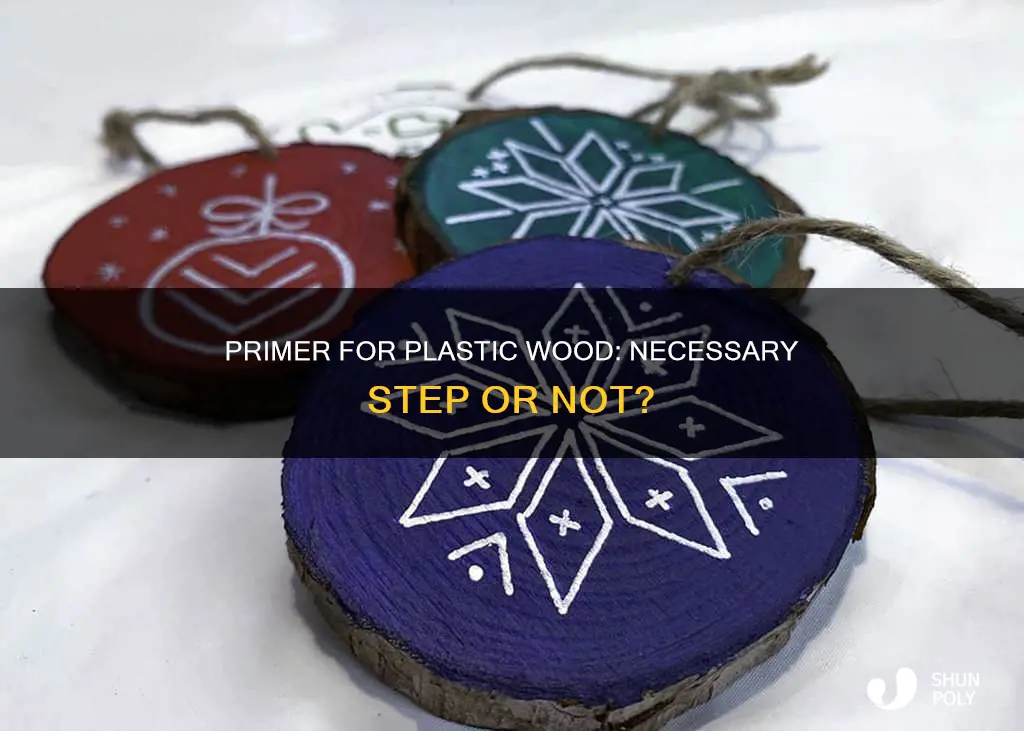 do i need to prime plastic wood product before painting