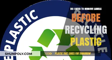 Recycling Plastic: Should You Remove Labels First? Quick Guide