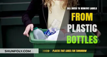 Should You Remove Labels from Plastic Bottles Before Recycling?