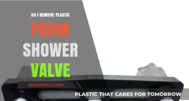 Should You Remove Plastic from Your Shower Valve? A Guide