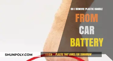 Should You Remove the Plastic Handle from Your Car Battery?