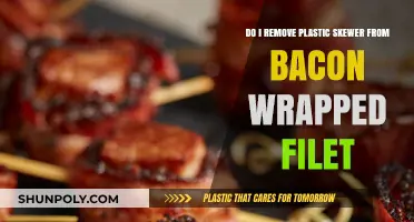 Should You Remove Plastic Skewers from Bacon-Wrapped Filet Before Cooking?
