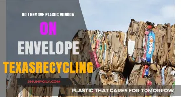 Should You Remove Plastic Windows from Envelopes for Texas Recycling?