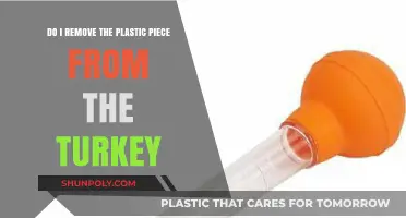 Should You Remove the Plastic Piece from Your Turkey? A Guide