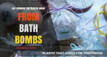 Should You Remove Plastic Wrap from Bath Bombs? A Guide
