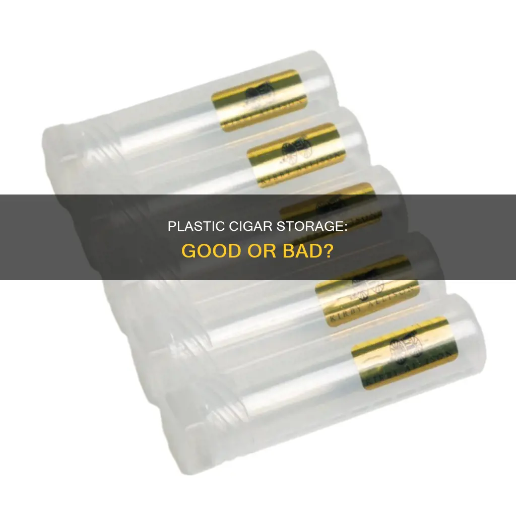 do i store cigars in the plastic