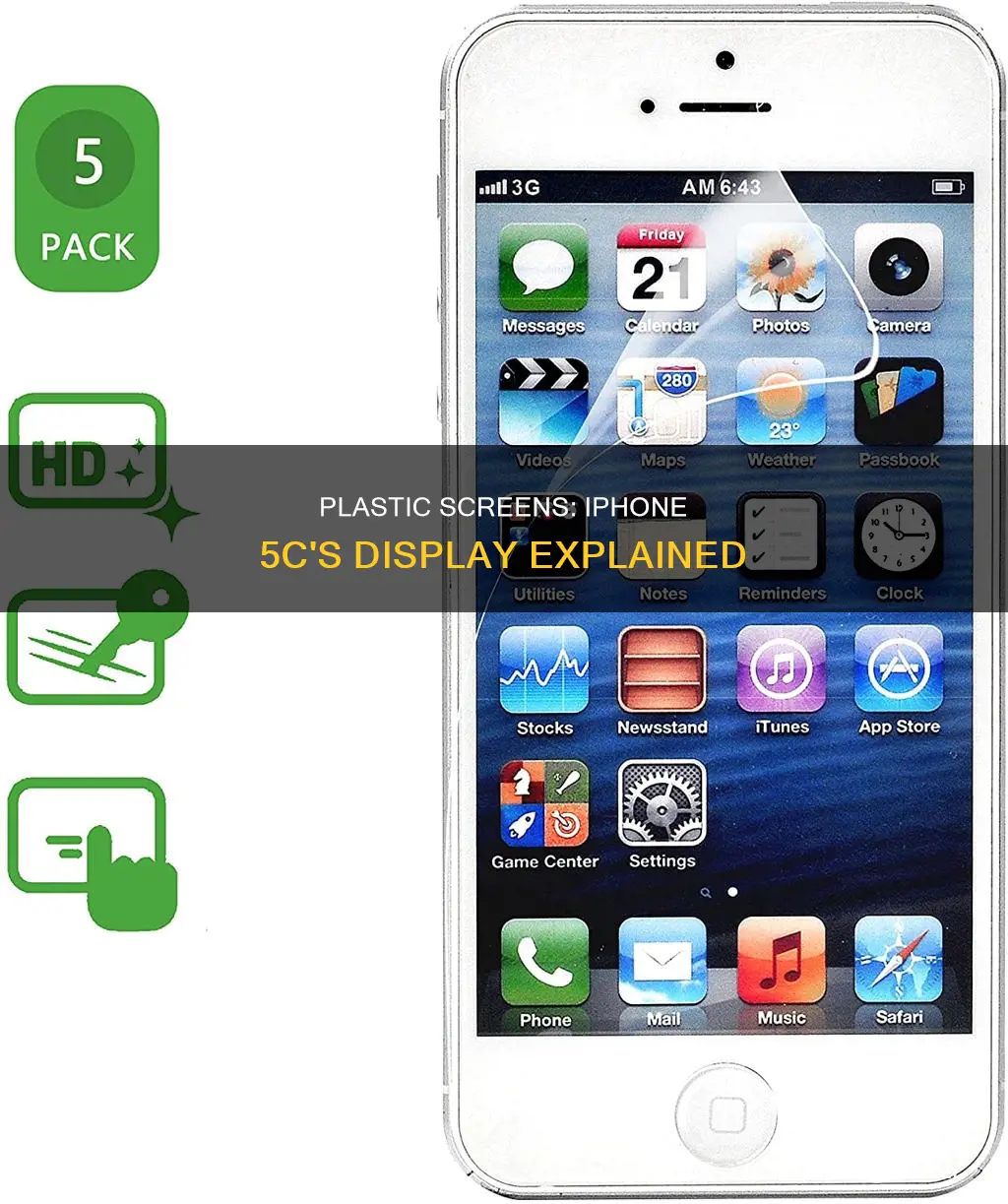 do iphone 5c have plastic screens