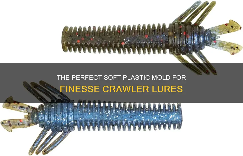 do-it soft plastic molds finesse crawler