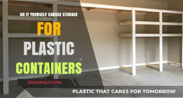 Garage Storage: DIY Plastic Container Solutions