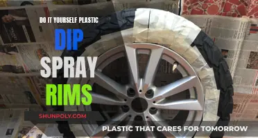 Plastic Dip Spray: DIY Rim Transformation