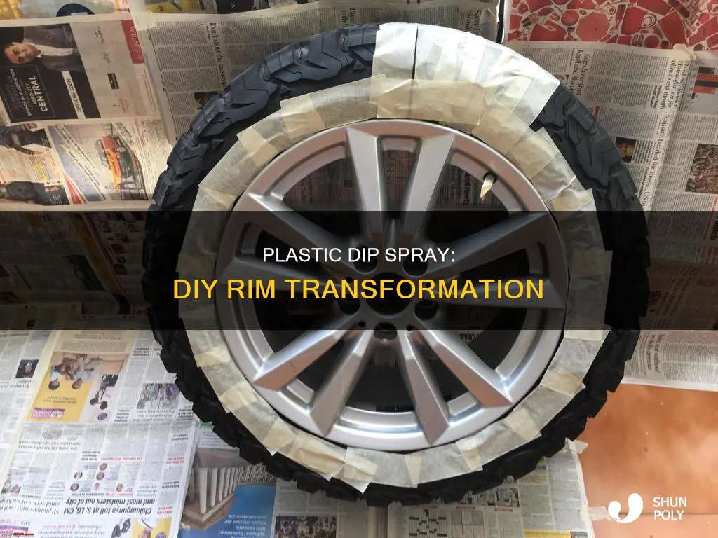 do it yourself plastic dip spray rims
