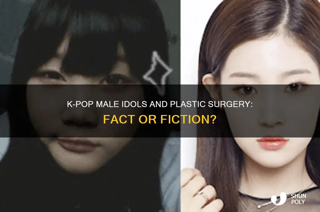do kpop males get plastic surgery