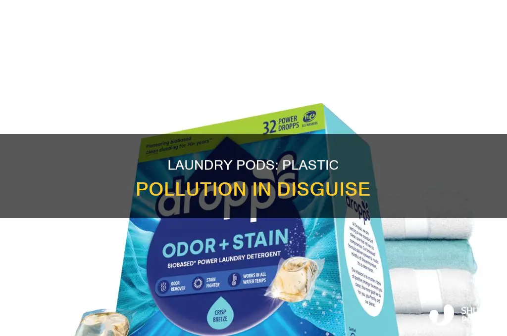 do laundry pods contain plastic