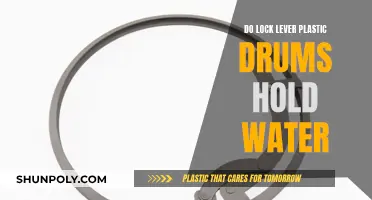 Lever Lock Plastic Drums: Water-Tight Storage Solution?