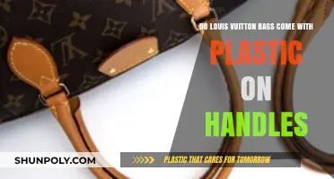 Do Louis Vuitton Bags Come with Plastic on Handles?