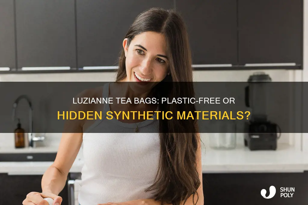 do luzianne tea bags contain plastic