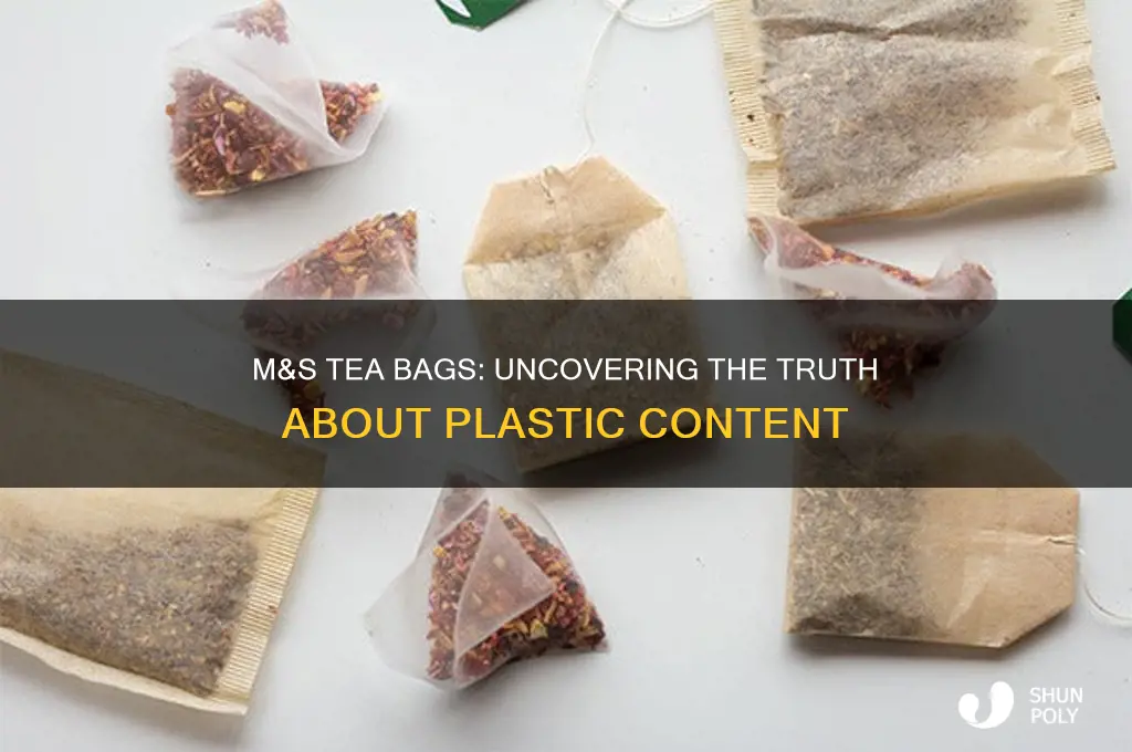 do m&s tea bags contain plastic