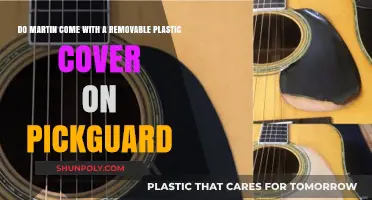 Martin Guitars: Removable Plastic Cover on Pickguard Explained