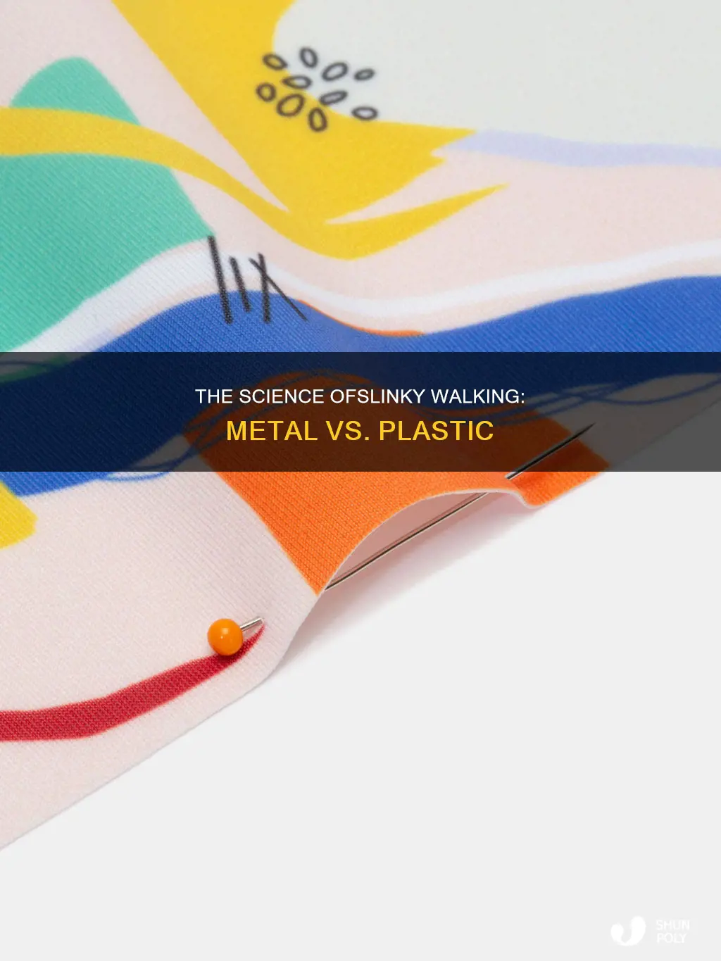 do metal or plastic slinhkys walk more