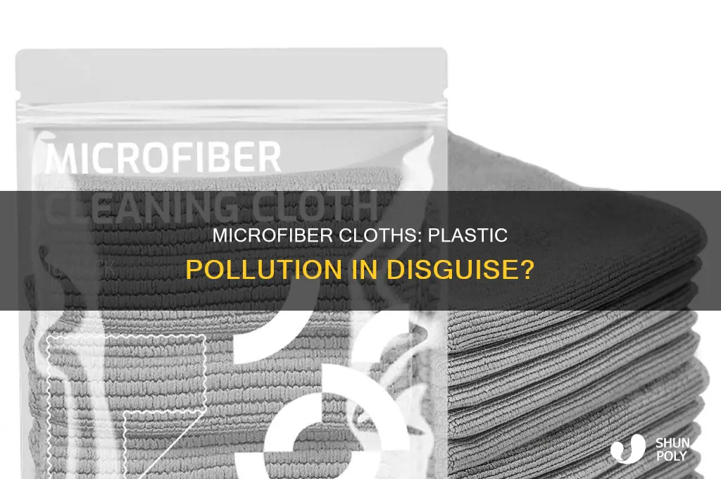 do microfiber cloths contain plastic
