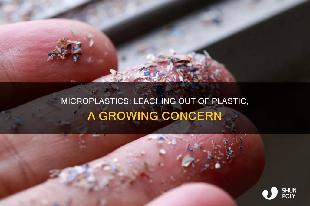 do microplastics leach out of plastic