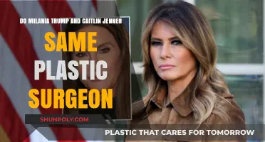 Did Melania Trump and Caitlyn Jenner Share the Same Plastic Surgeon?