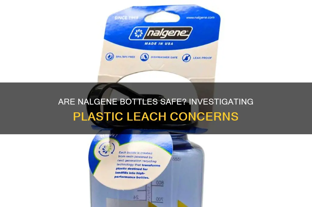 do nalgene bottles leach plastic