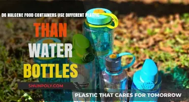 Nalgene Food Containers vs. Water Bottles: Plastic Differences Explained