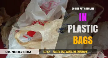 Avoid Disaster: Why Gasoline and Plastic Bags Don't Mix