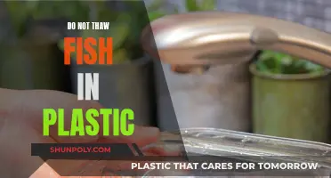 Thawing Fish: Avoid Plastic for Safe Consumption
