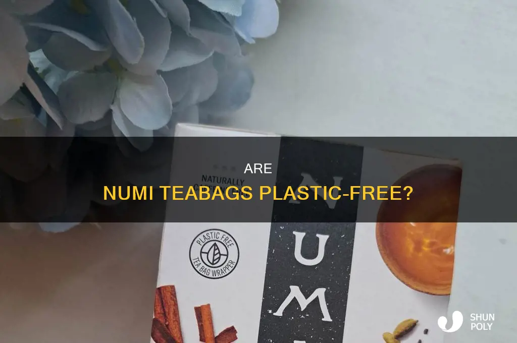 do numi teabags contain plastic