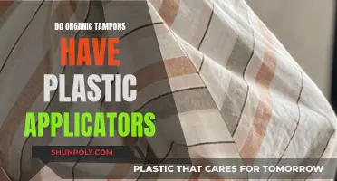Organic Tampons: Plastic Applicators, Safe or Not?