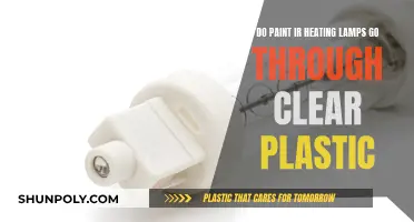 Paint Infrared Lamps: Do They Penetrate Clear Plastic?