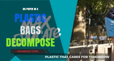 Do Paper in Plastic Bags Decompose? Unraveling the Environmental Impact